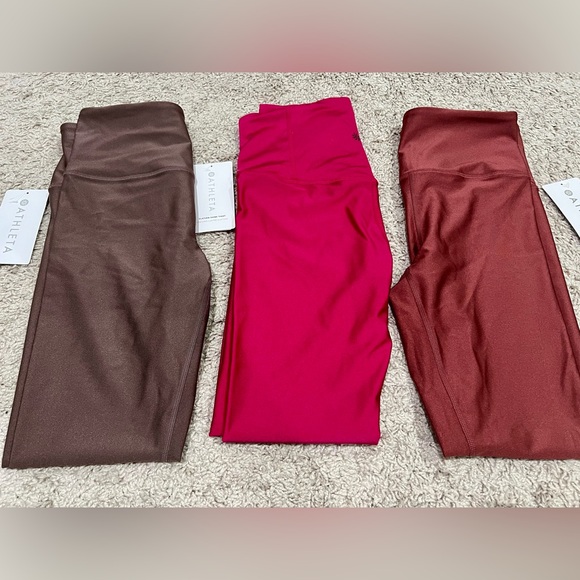Athleta Pants - Athleta Elations Sheen tights Small
